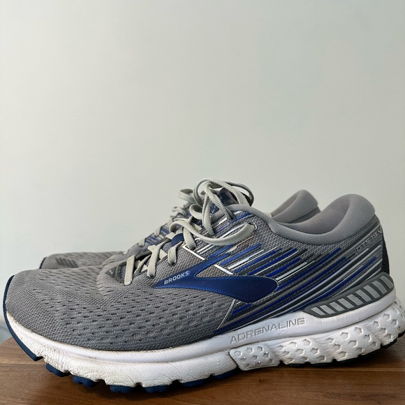 Brooks Other - Brooks Adrenaline Gray and Navy Sneakers